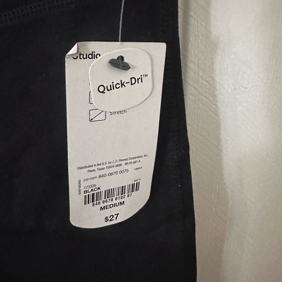 XERSION MID-RISE FITTED BIKE SHORT: BLACK: NWT: SZ M - Picture 4 of 5